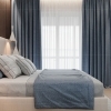 Дизайн квартиры в ЖК «Маяк Минска». Современная спальня.